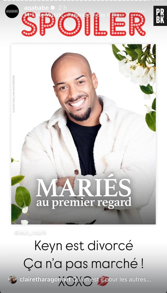 Aqababe assure que Keyn et Jennifer sont divorcés.