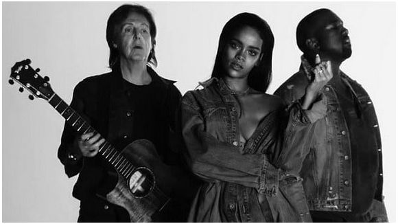 Rihanna dévoile le clip de "FourFiveSeconds"