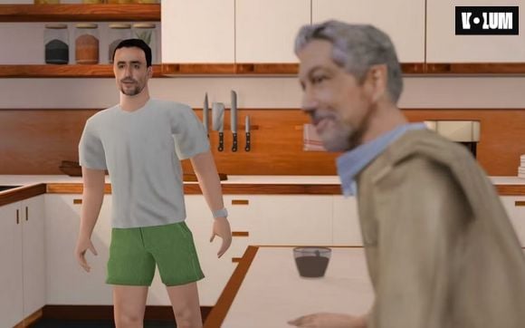 Jonathan Cohen et Alain Chabat façon PS1 dans "Le Vertige".