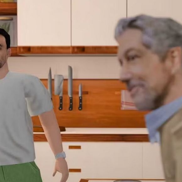 Jonathan Cohen et Alain Chabat façon PS1 dans "Le Vertige".