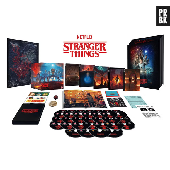 Le coffret Stranger Things : L'intégrale | Édition Deluxe 4K UHD