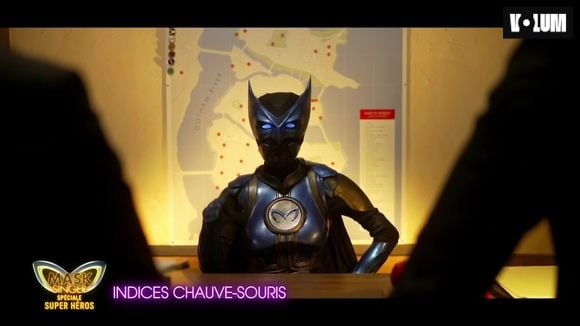 La Chauve-Souris sur le plateau de Mask Singer, le 12 juin sur TF1.