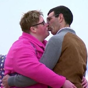 Patrice et Justine en couple dans L'Amour est dans le pré