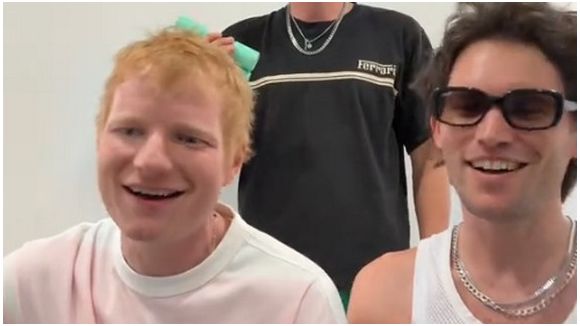 Ed Sheeran reprend son dernier tube en français